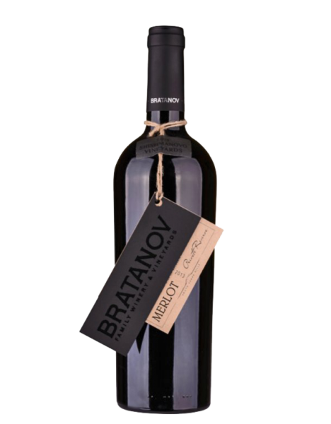 Rotwein MERLOT "PRIVATE" Reserve Bratanov, Harmanli