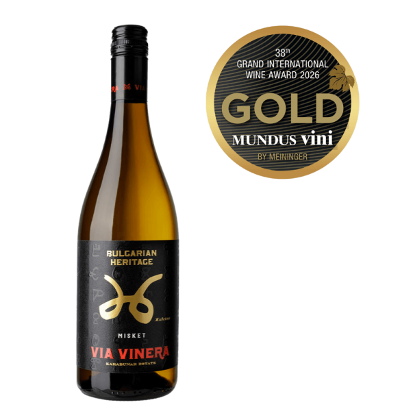 Weißwein MISKET ""Bulgarian Heritage" , Thrakia Ebene, Via Vinera, Karabunar