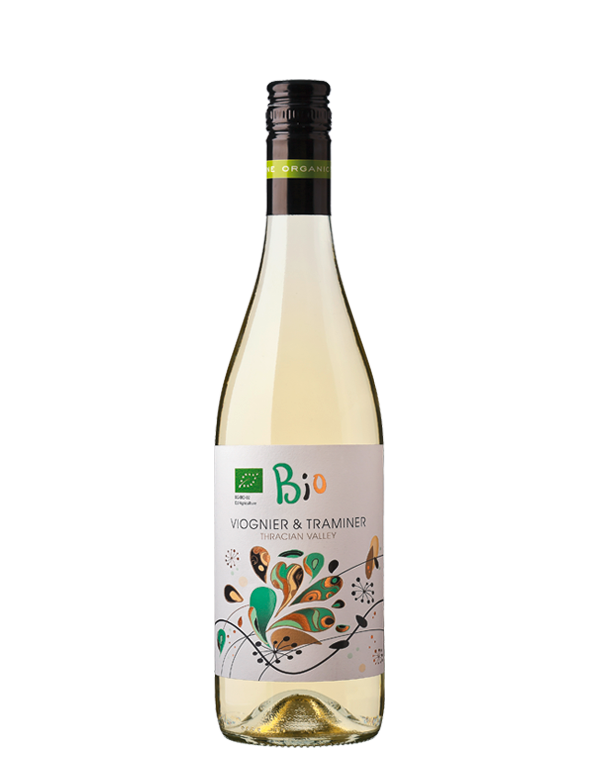 Weißwein VIOGNIER & TRAMINER, BIO, DE-ÖKO-006, 0,75 l, Elenovo, Bulgarien |  Bossev Weinmarketing
