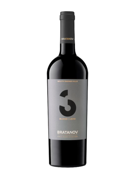 Rotwein CUVEE "3 BLEND" Bratanov, Harmanli