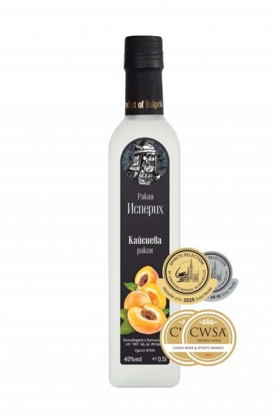 APRIKOSENBRAND "ISPERIH" 40% vol., 1, Isperih