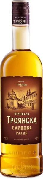ALTER PFLAUMENBRAND „TROYANSKA SLIVOVA“, 40% vol., 0,7 l, 6 Monate Reife