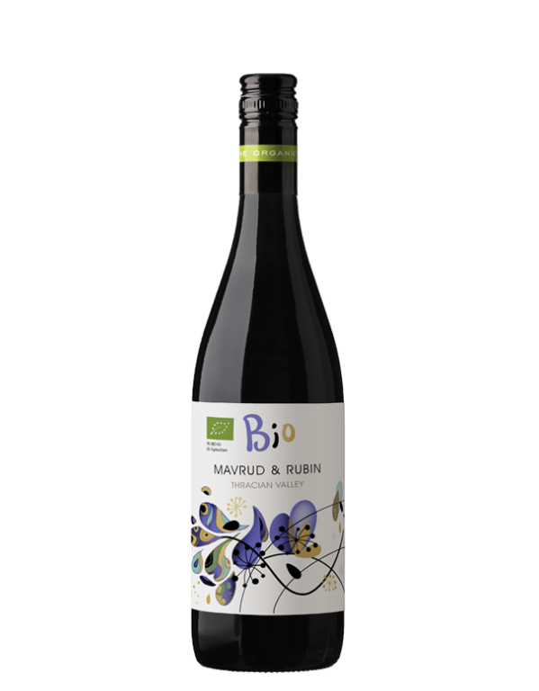 & BIO, Weinmarketing Elenovo, RUBIN DE-ÖKÖ-006, l, | MAVRUD 0,75 Rotwein Bulgarien Bossev